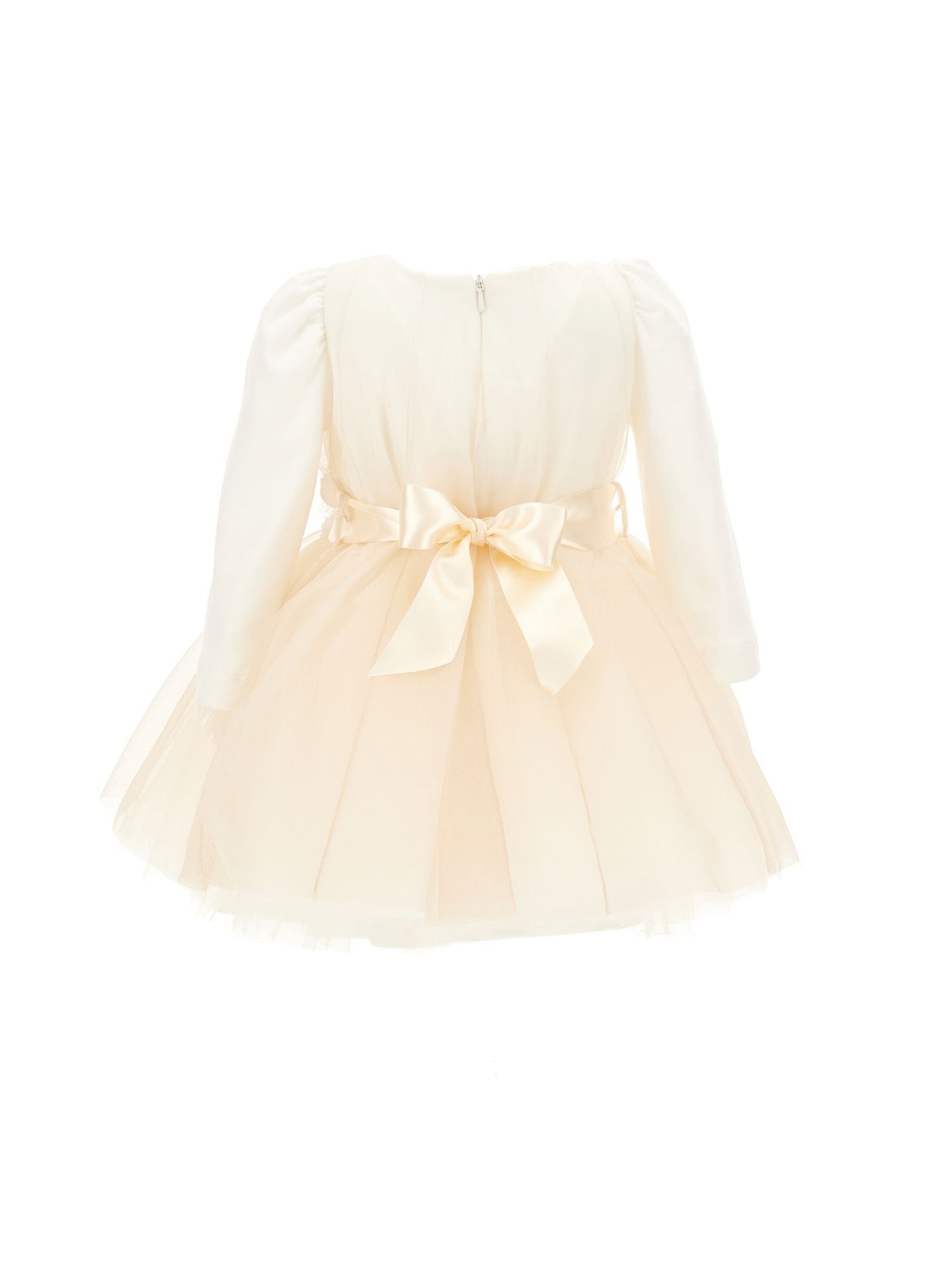 Tulle dress with gradient
