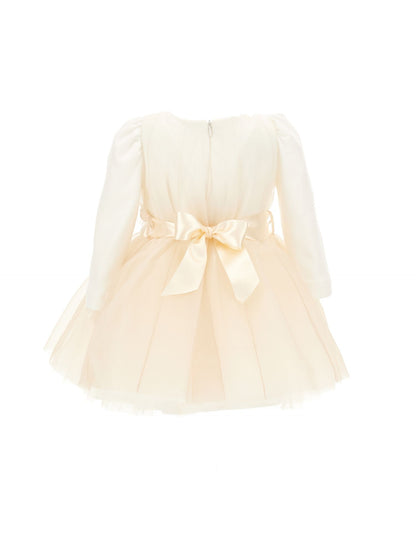 Tulle dress with gradient