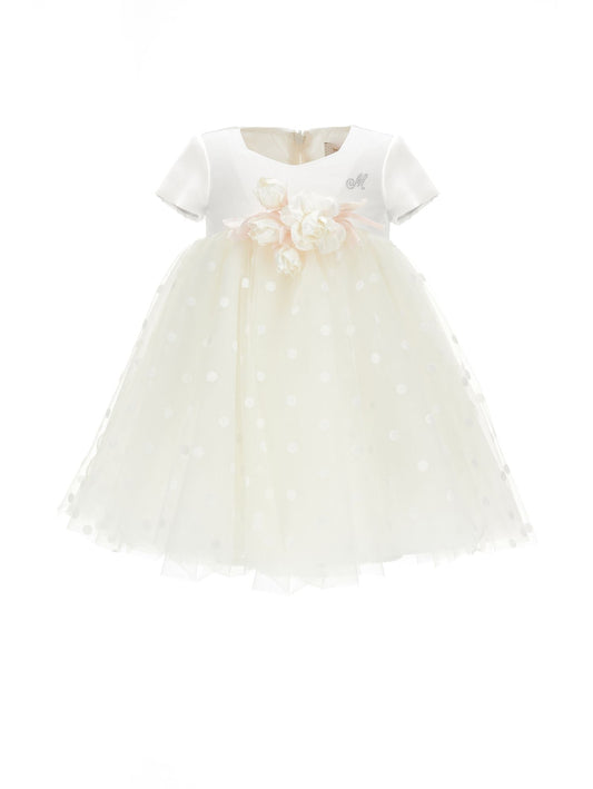 Robe taille haute en tulle