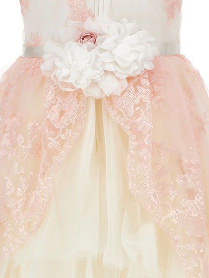 Sequin embroidered dress