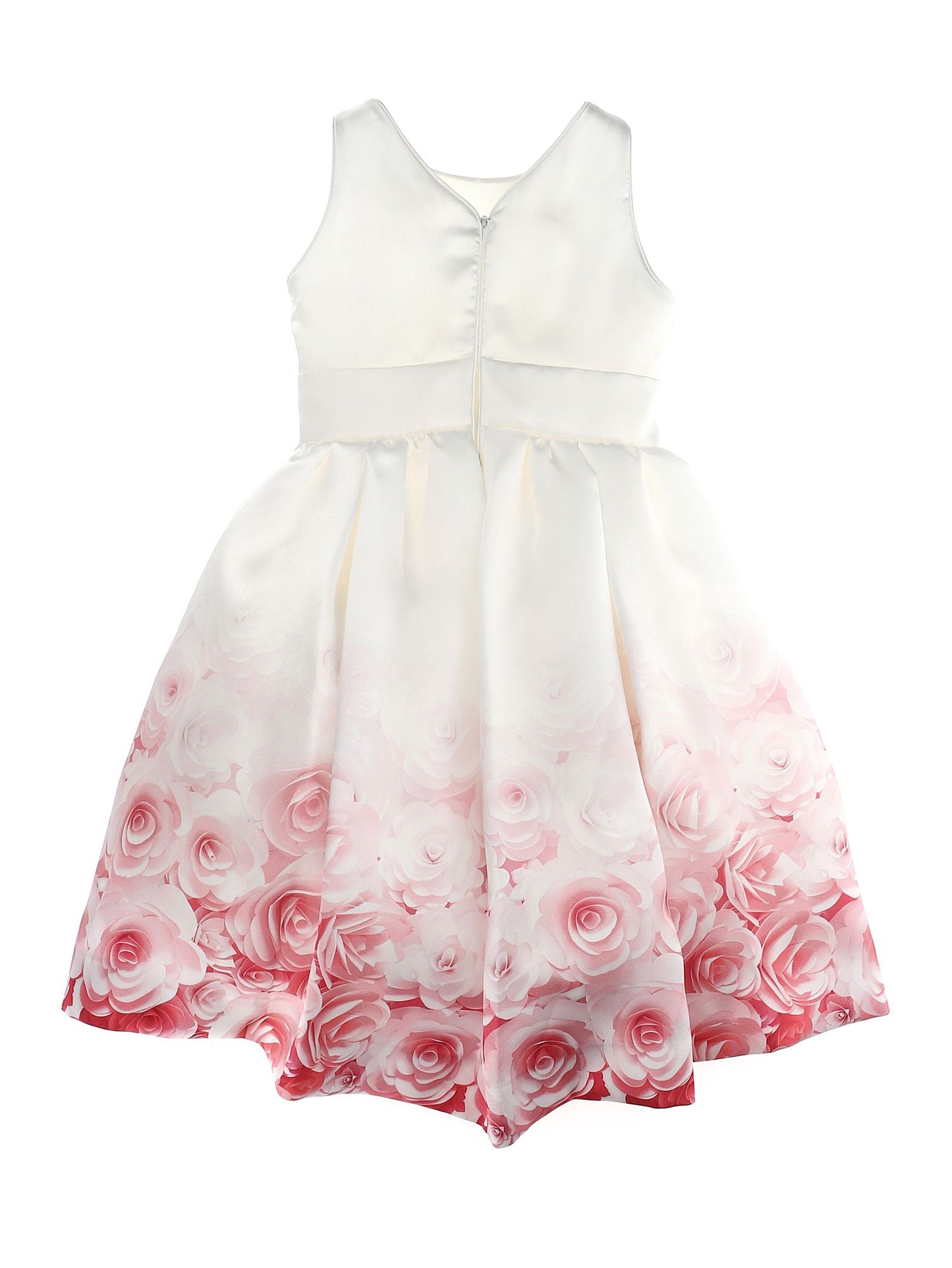 Sleeveless mikado dress