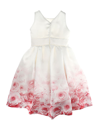 Sleeveless mikado dress