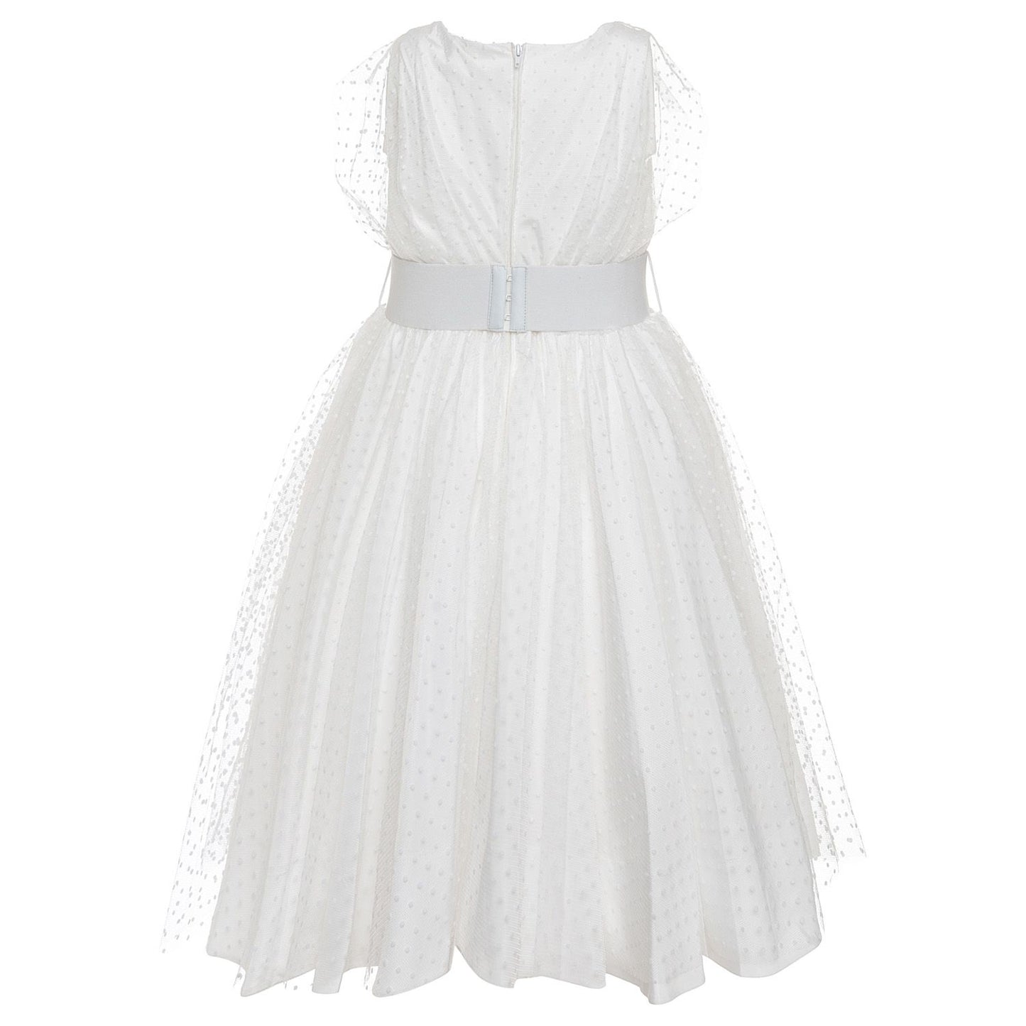 Polka dot tulle dress