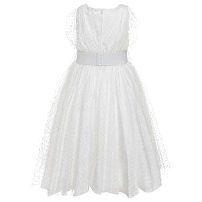 Polka dot tulle dress