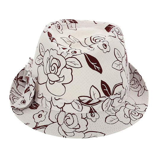 Printed Panama Hat