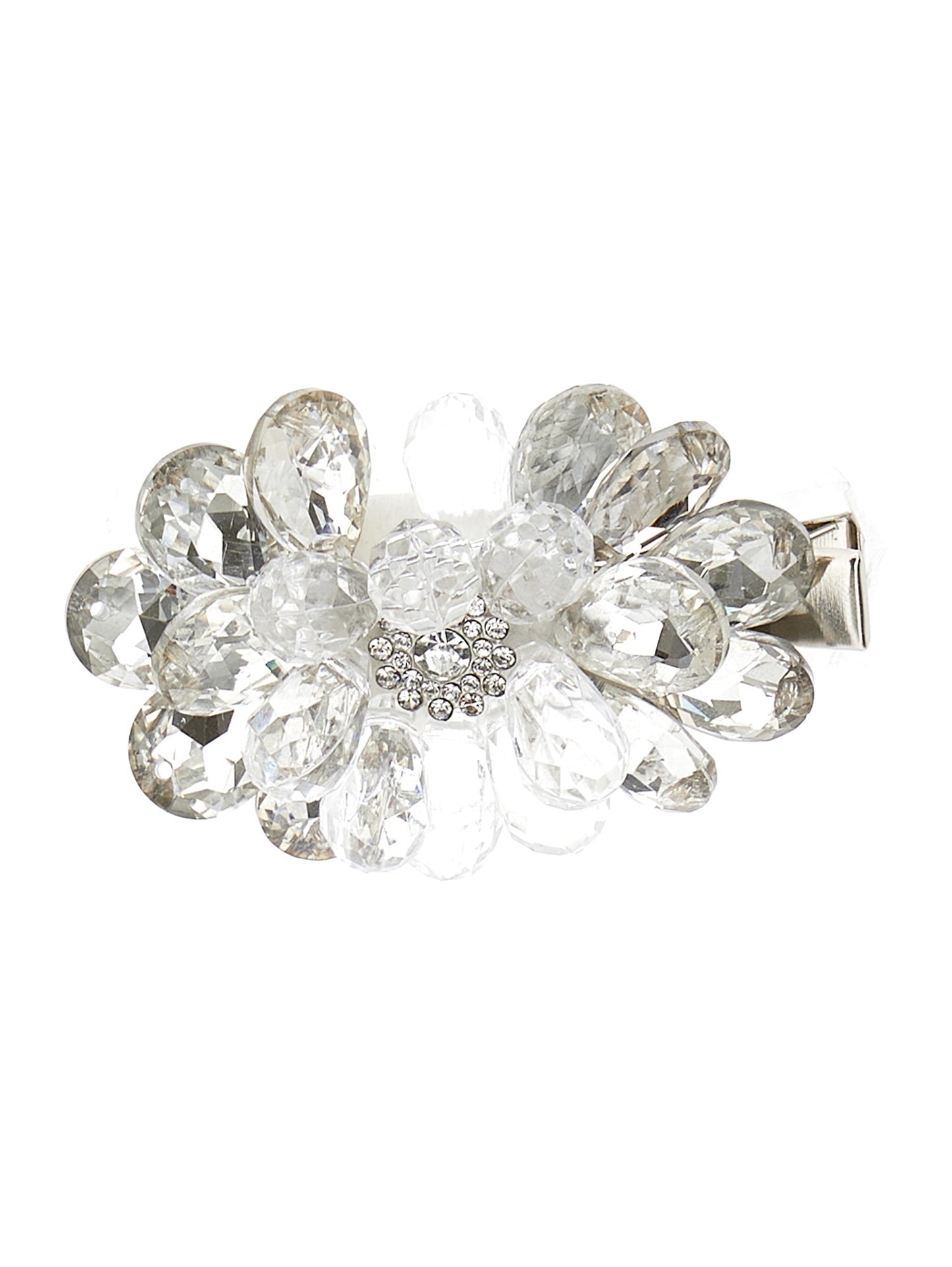 Crystal hair clip