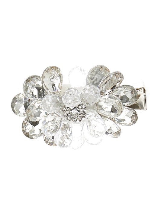 Crystal hair clip