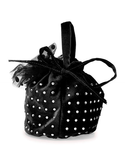 Velvet handbag