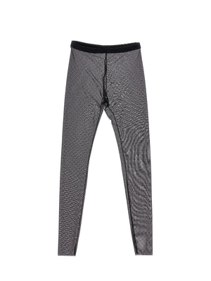 Glitter tulle leggings
