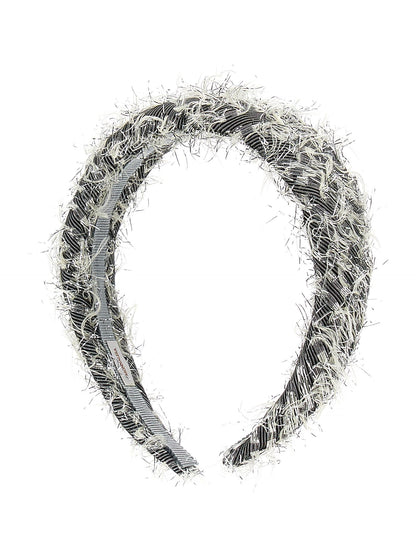 Lurex fringe headband