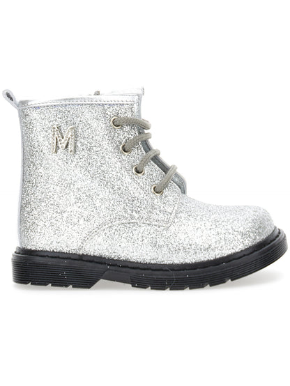 Lace-up glitter amphibians