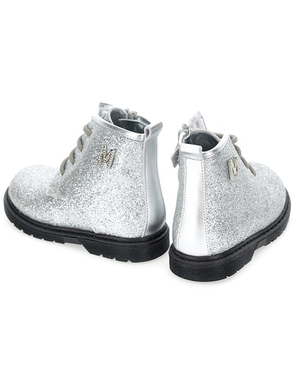 Lace-up glitter amphibians