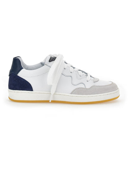 Leather boy sneakers
