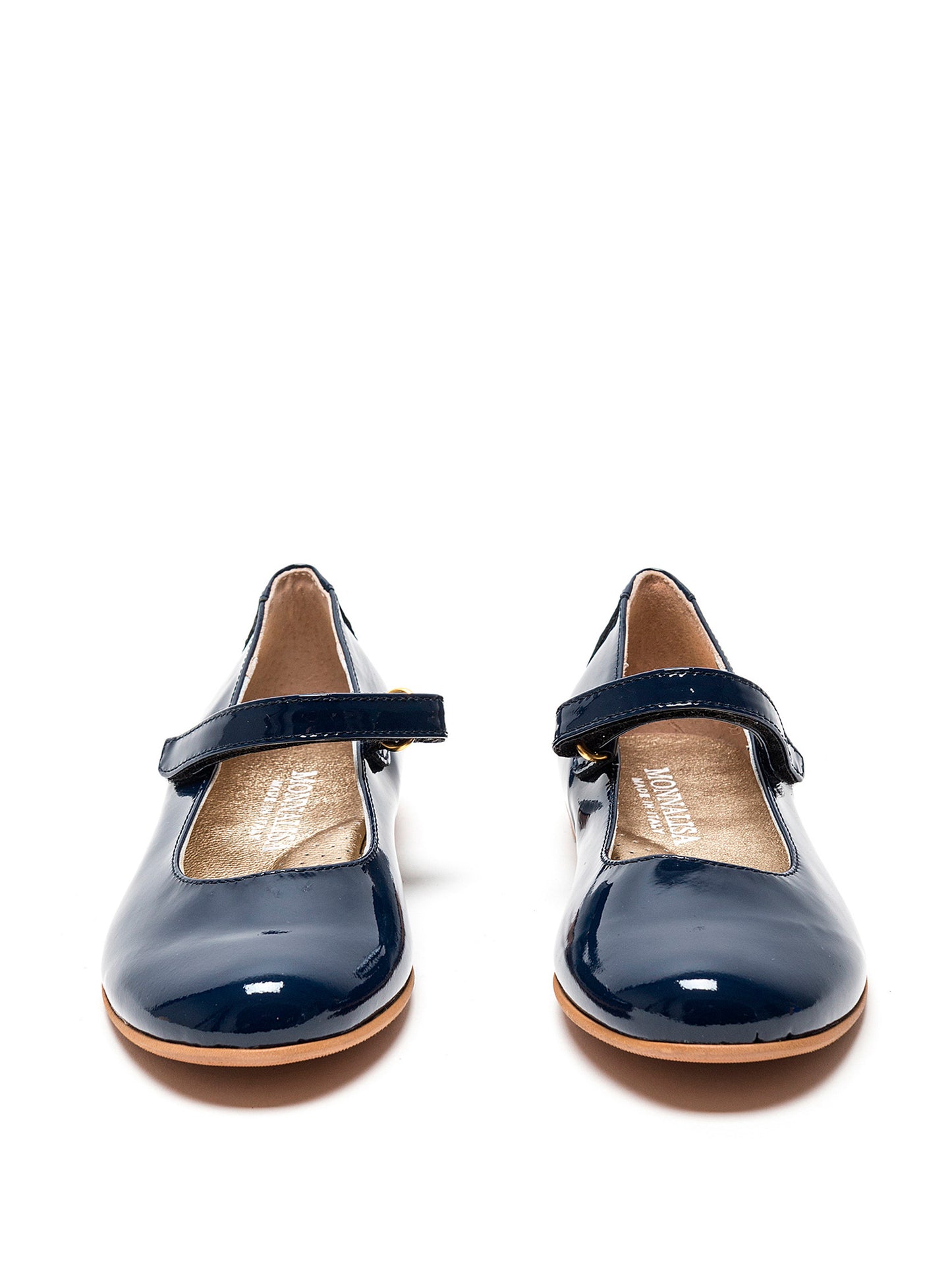 Mirror effect ballerinas