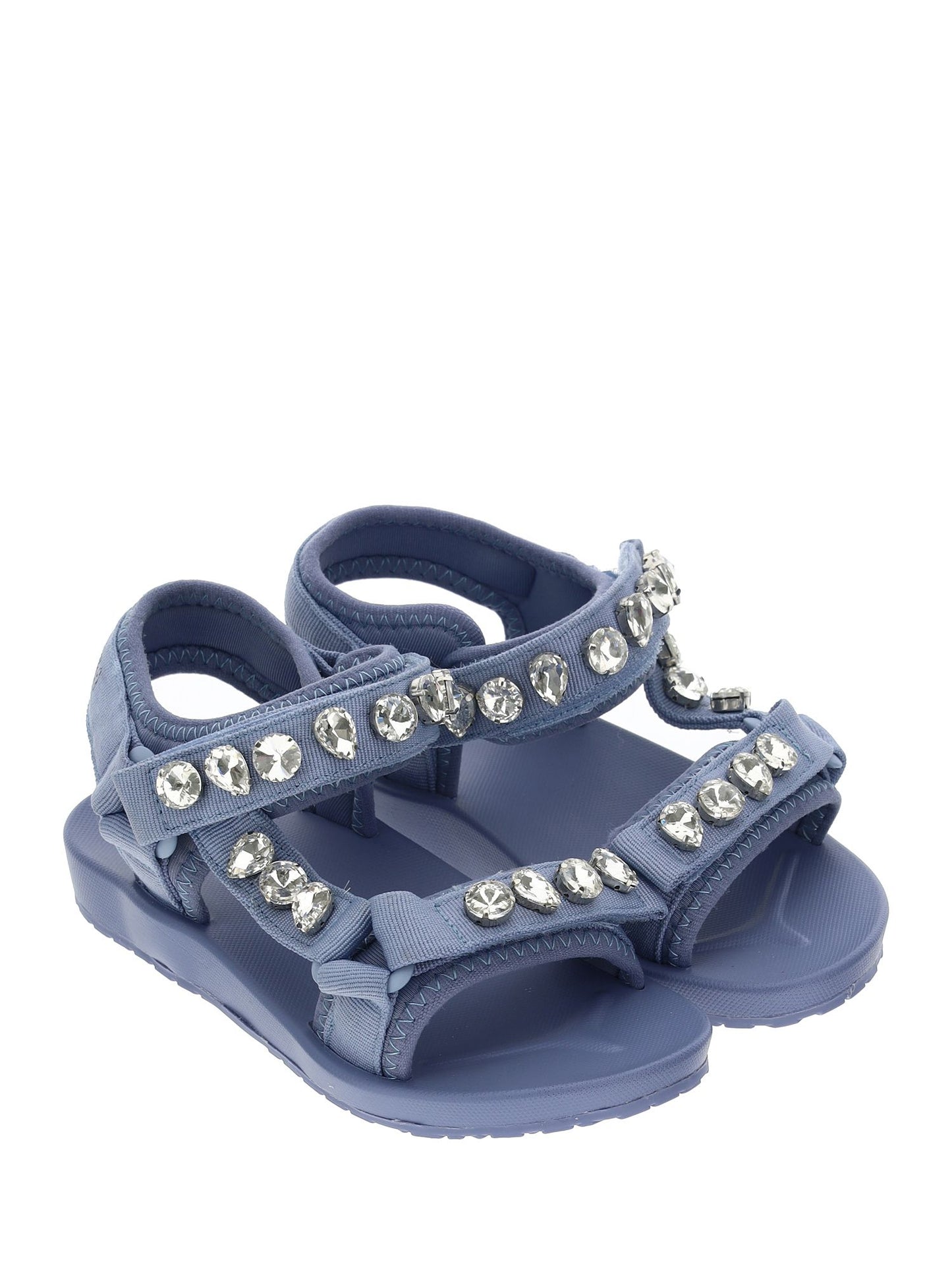 Sandali tecnici con strass