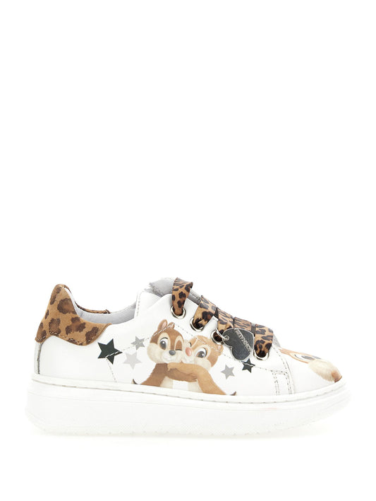 Chip and Dale coated fabric sneakers