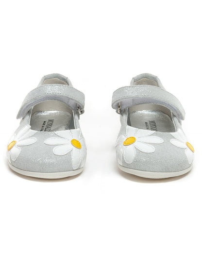Glitter daisy ballerinas