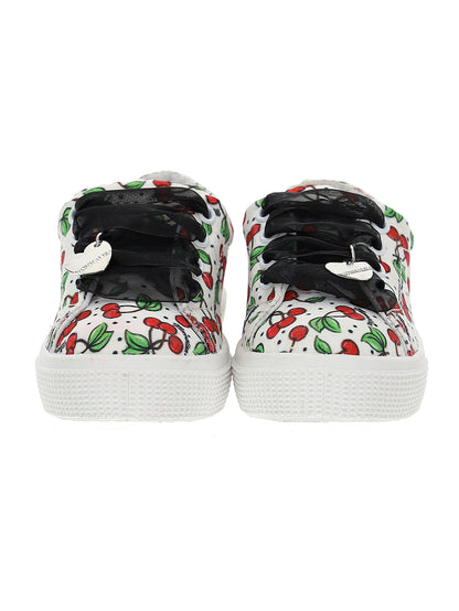 Cherry print sneakers