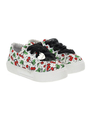 Cherry print sneakers