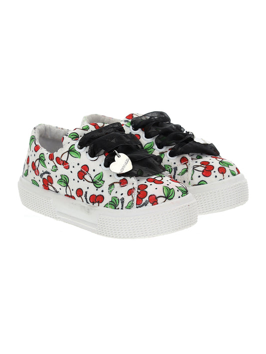Cherry print sneakers