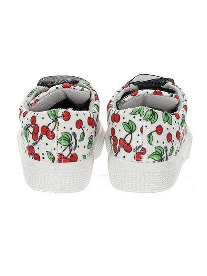 Cherry print sneakers