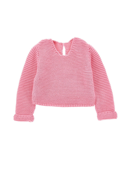 Knitted wool sweater