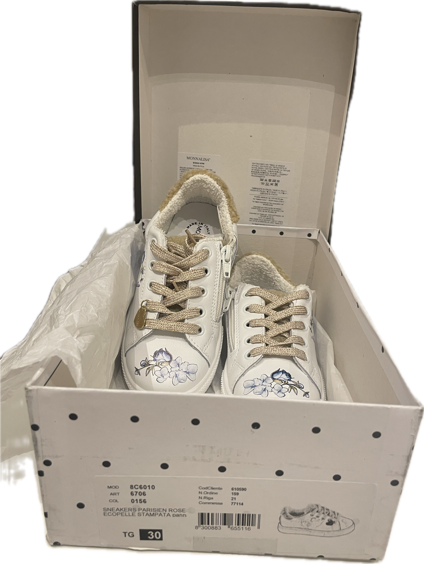 Printed sneakers